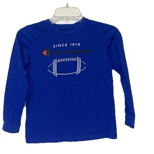 Champion Kids Blue Long Sleeve Shirt